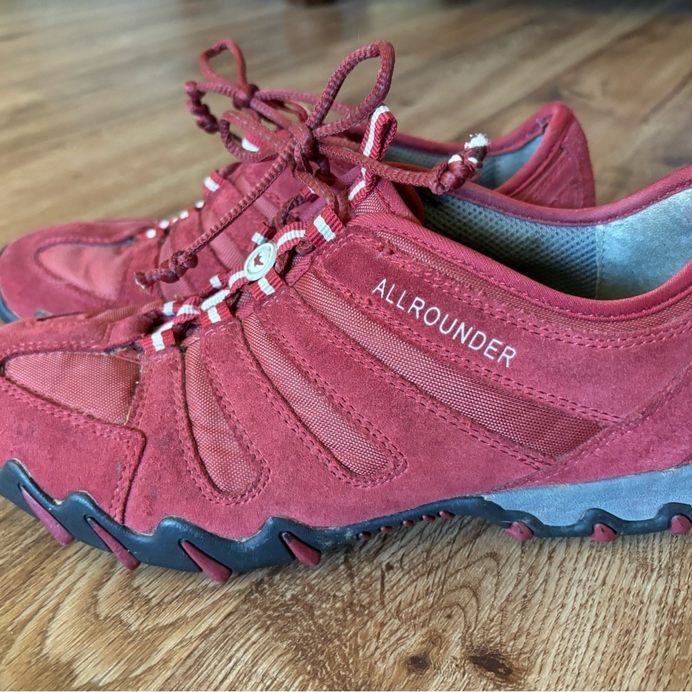 ALLROUNDER Red Athletic Sneakers - Picture 7 of 7